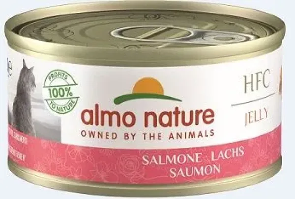 Almo Nature HFC Jelly Lachs 24 x 70g